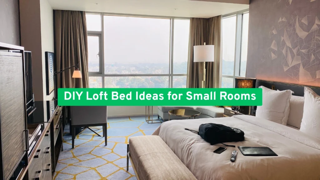 DIY loft Bed Ideas for small rooms