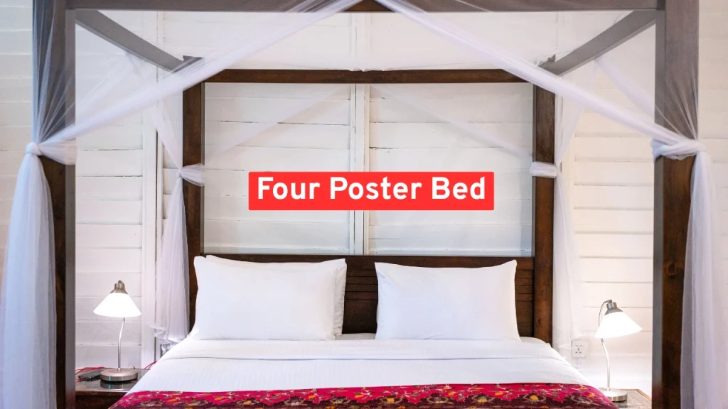 four poster bed